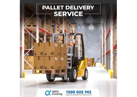 Dependable Pallet Delivery with Alpha Trucking