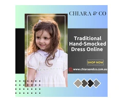 Traditional Hand Smocked Dress Online in Australia