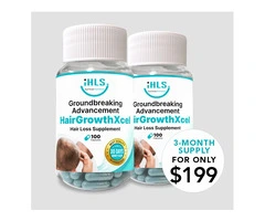 Checkout Hair Regrowth Treatment Expert's Groundbreaking Advancement Hair Supplement!