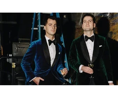 Dapper Grooms Wanted: Elevate Your Big Day with Our Stunning Wedding Suit Collection