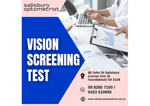 Vision Screening Test in South Australia