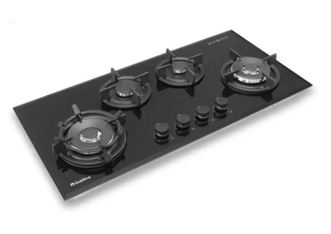 Discover Culinary Excellence with Goldline Black Cooktop