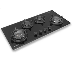 Discover Culinary Excellence with Goldline Black Cooktop