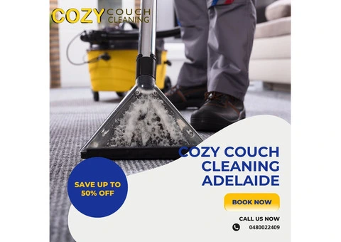 Cozy Couch cleaning Adelaide