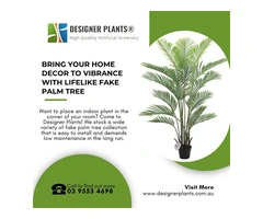 Bring Your Home Decor to Vibrance with Lifelike Fake Palm Tree