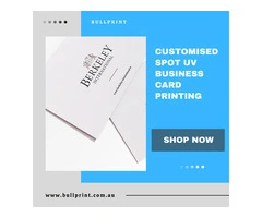 Customised Spot UV Business Card Printing