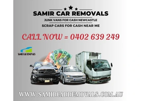 Junk Vans For Cash Newcastle | Scrap Cars For Cash Near Me