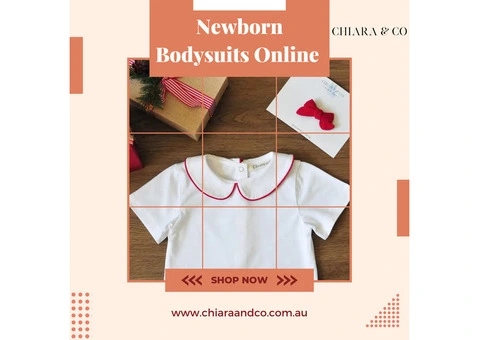 Newborn Bodysuits Online in Australia