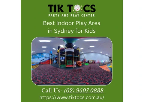 Kids Birthday Party Venue and Play Centre in Sydney