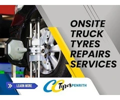 "Count on CC Tyres Penrith for Professional Onsite Truck Tyre Repairs"