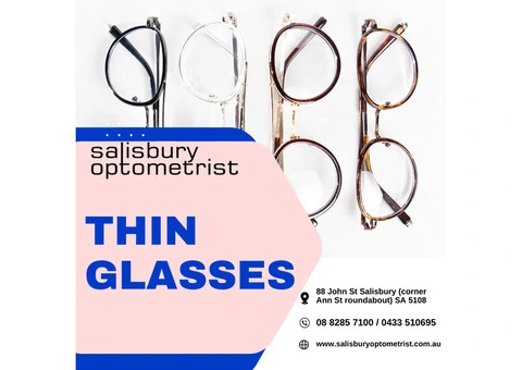 Thin Glasses at Salisbury in South Australia
