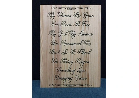 CUSTOM MADE V-CARVED & ENGRAVED SIGNS - 3/9