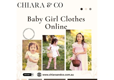 Baby Girl Clothes Online in Australia