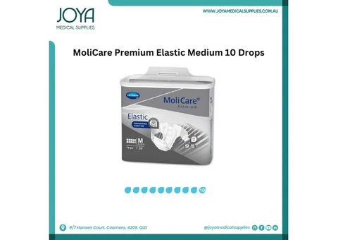MoliCare Premium Elastic Medium 10 Drops | Australia