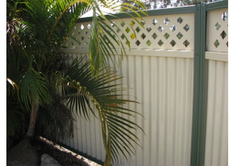 COLORBOND Fencing Gold Coast