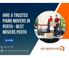 Hire a Trusted Piano Movers in Perth - Best Movers Perth