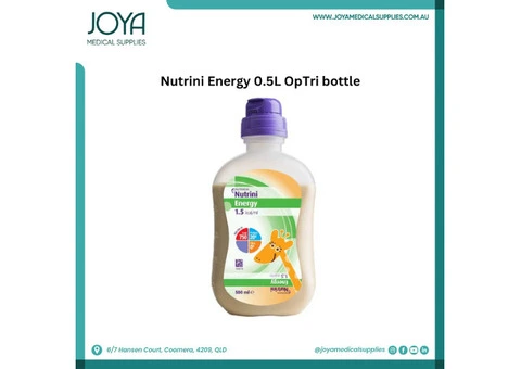 Nutrini Energy 0.5l OpTri bottle | Australia - Joya Medical Supplies