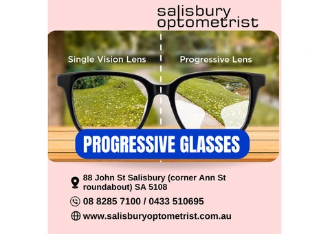 Progressive Glasses in South Australia | Salisbury Optometrist