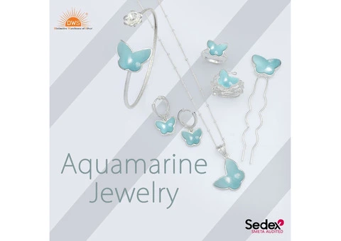 Exquisite Aquamarine Jewelry Set for a Complete Ensemble