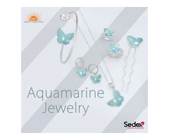 Exquisite Aquamarine Jewelry Set for a Complete Ensemble