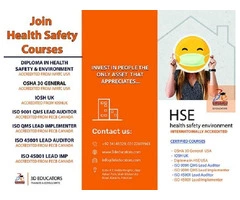 Diploma In Health Safety Environment USA Accredited.
