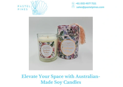 Elevate Your Space with Australian-Made Soy Candles