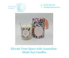 Elevate Your Space with Australian-Made Soy Candles