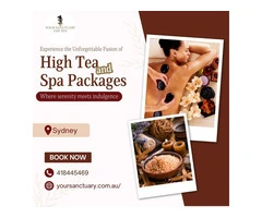 High Tea and Spa Packages Sydney