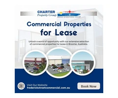 Discover Exceptional Commercial Properties for Lease in Broome | Frederick Street Commercial