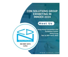 Meet CDN Solutions Group at InnoEx 2024 or HKTDC
