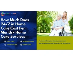 How Much Does 24/7 in Home Care Cost Per Month - Home Care Services