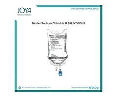 Baxter Sodium Chloride 0.9% IV 500ml | Australia - Joya Medical Supplies