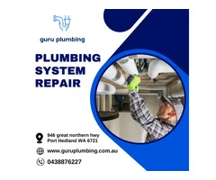 Plumbing System Repair Services in Australia - Guru Plumbing