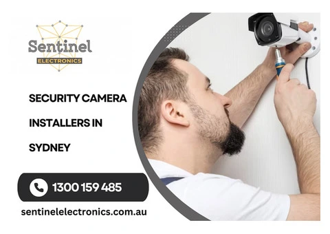 Premier Security Camera Installers in Sydney | Call 1300 159 485