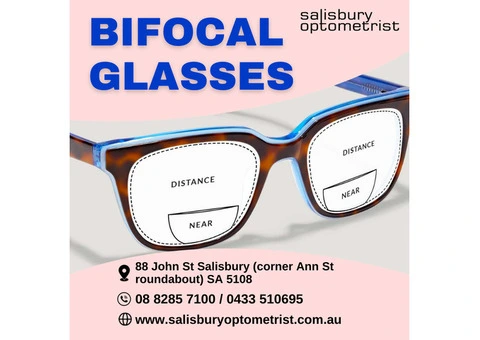 Bifocal Glasses in South Australia - Salisbury Optometrist