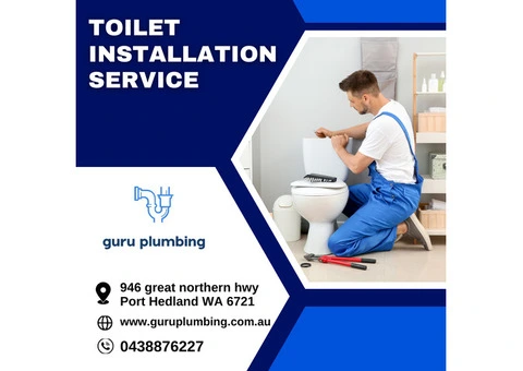 Professional Toilet Installation Service in Australia - Guru Plumbing
