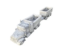 Transform your garden with a unique Concrete Truck Planter from 22nice4me.