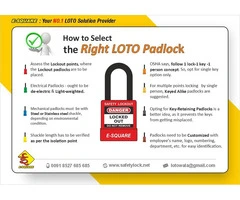 Choose Excellence: No. 1 Lockout Tagout Padlock Manufacturer