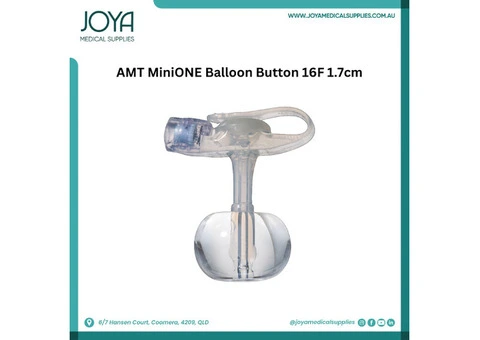 AMT MiniONE Balloon Button 16F 1.7cm | Australia - Joya Medical Supplies