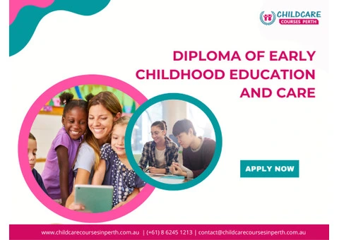 Dive into Perth's Premier Diploma of Early Childhood Education and Childcare!