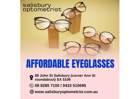 Affordable Eyeglasses in Australia - Salisbury Optometrist