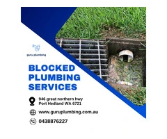 Blocked Plumbing Services in Australia - Guru Plumbing
