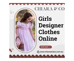 Girls Designer Clothes Online in Australia