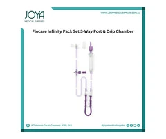 Flocare Infinity Pack Set 3-Way Port and Drip Chamber | Australia