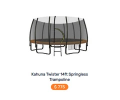 Springless Trampoline | Springless Trampoline Online | Kahuna