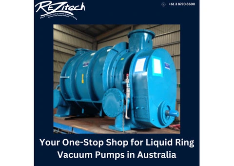Your One-Stop Shop for Liquid Ring Vacuum Pumps in Australia