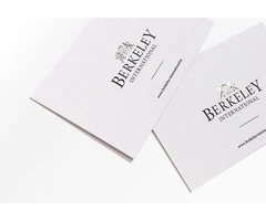 Elegant Embossed Business Card Printing: Stand Out Professionally!