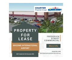 Premier Property for Lease in Broome | Frederick Street Commercial