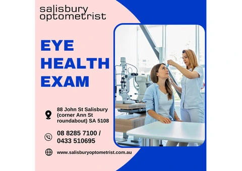 Eye Health Exam in Australia - Salisbury Optometrist
