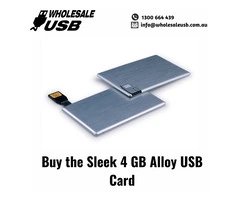 Buy the Sleek 4 GB Alloy USB Card